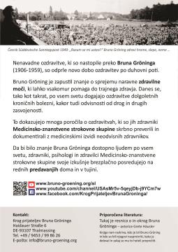 Vabilo na predavanje Pot do telesnega in duševnega zdravja 1